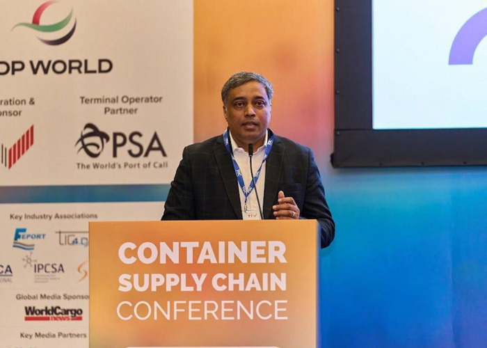 Soumya at Singapore for the Container Supply Chain Conference 2023!