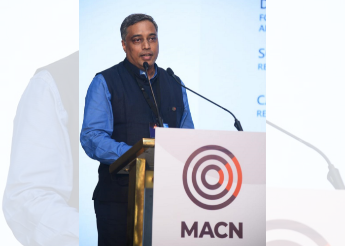 Soumya during the MACN India Curtain Raiser Event, Mumbai 2023